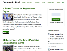 Tablet Screenshot of conservativeread.com